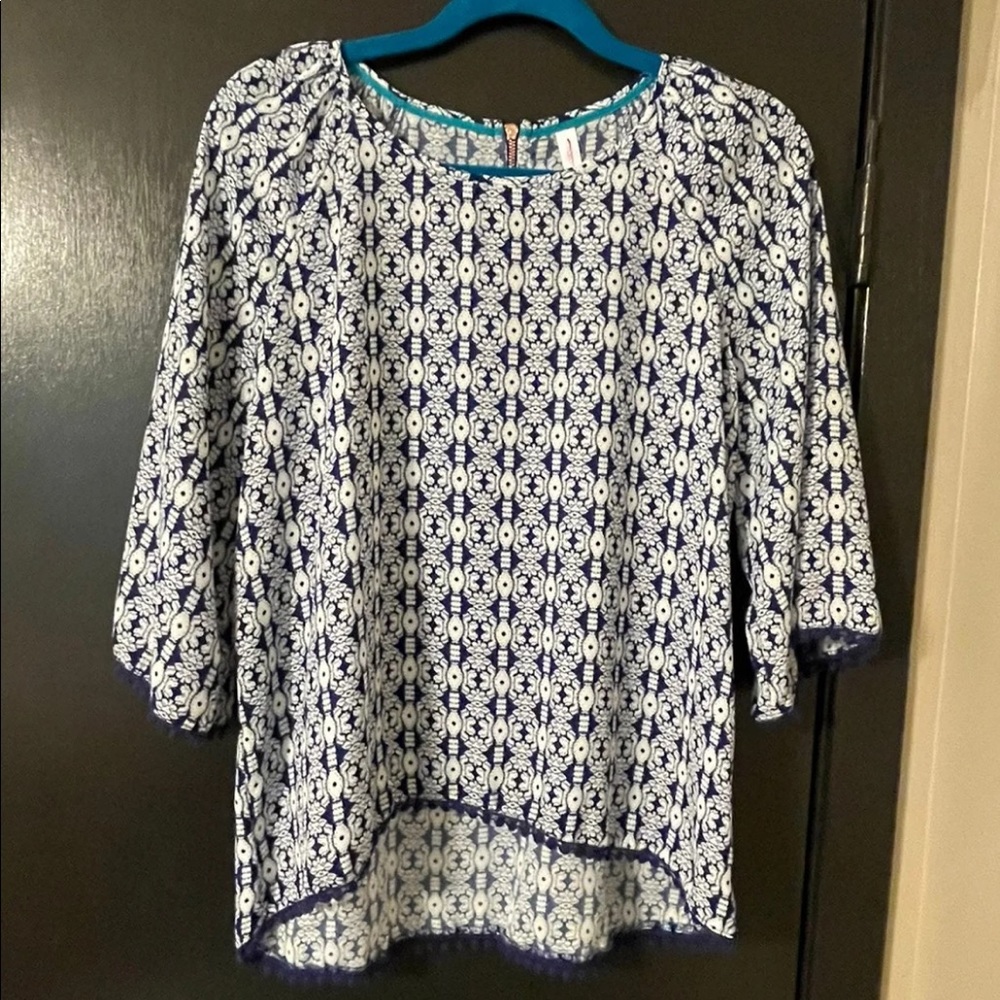 Navy Blouse